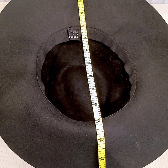 August Hats Fedora 100% Wool Felt Hat, Stylish, Beautiful - Picture 11 of 11